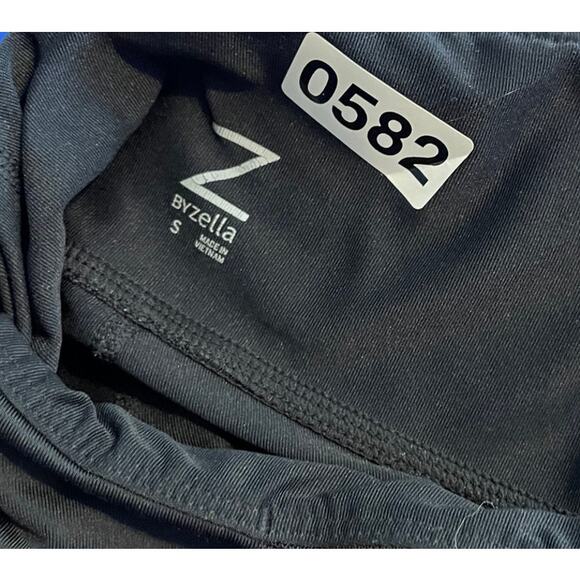 Z by Zella Womens Black High Waist Daily Crop Leggings Inside Pocket Small - Picture 5 of 5